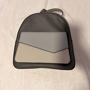 Botkier Gray and Cream Backpack
